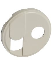 Накладка RJ-45 и TV розетки Legrand Celiane (066234) тип F (слоновая кость)