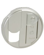 Накладка RJ-45 розетки Legrand Celiane (068591) STP cat6 для оптимизированной сети (с этикеткой) (титан)