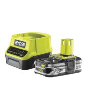 Аккумулятор и зарядное устройство Ryobi One+RC18120-125 Lithium+ (5133003359) 18В 2.5А/ч