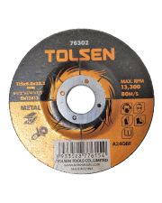 Шлифовальный диск по металлу Tolsen (76302) 115х6.0х22.2мм