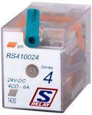 Миниатюрное реле Schrack RS410024 24В DC 6А