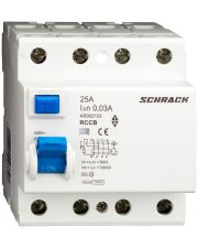 ПЗВ Schrack AR002103 10кА 25А 30мА 3P+N тип AC