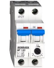 Автомат захисту двигуна Schrack BE400206 1-1,6А 2P