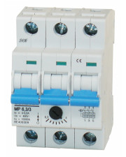 Автоматичний вимикач для захисту двигуна Schrack BE400309 4-6,3А 3P