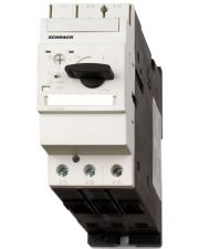 Силовий автомат захисту двигуна Schrack BES22500 50кА 25А клас 10 розмір 2