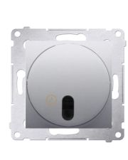 Выключатель Kontakt Simon Simon 54 Premium DWC10P.01/43 с задержкой выключения и реле 8(2)А 230В (серебро)