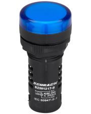 Синий LED индикатор Schrack BZ501217B 230В AC