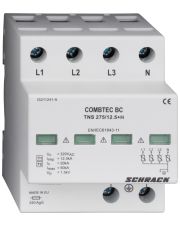 Защитный грозоразрядник Schrack IS211240A Combtec 275В АС 12,5кА 4P класс B+C TNS