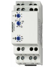 Многофункциональное реле времени на два переключающих контакта Schrack ZR5MF025 12-240В АС/DC 8А на 7 функций