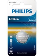 Литиевая батарейка Philips CR2025/01B Lithium CR 2025 BLI 1