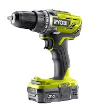 Шуруповерт-дриль Ryobi One+R18DD3-120S (5133003347) 18В 1х2.0А/год 2 швидкості