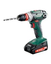 Аккумуляторный шуруповерт-дрель Metabo BS 18 Quick (602217870) 18В 2x2Ah (с З/У и 9 угловыми насадквми в комплекте)