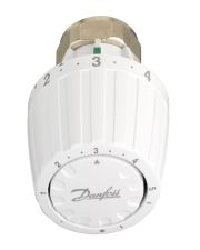 Термоголовка Danfoss 013G2945 2945 регулировка 5-26° C с RA подключением (белая)