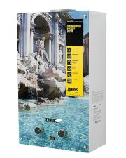 Проточний газовий водонагрівач Zanussi GWH10FONTEGLASSTREVI GWH 10 Fonte Glass Trevi