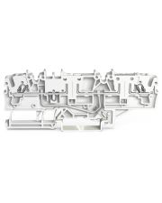 Несуча клемна колодка Wago 2002-1568 Cage Clamp® (біла)