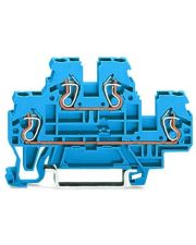Компактная клемма Wago 870-504 D-DN/N (синяя)