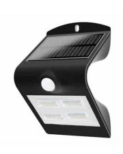 Автономный светильник V-TAC SKU-7528 Solar LED 3Вт 3000K+4000K с сенсором движения (черный) 3800157652636