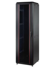Шкаф Mirsan MR.GTV22U66DE.01 GTV 19" 22U 600x600 (черный) RAL 9005