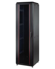 Шкаф Mirsan MR.GTV42U66DE.01 GTV 19" 42U 600x600 (черный) RAL 9005