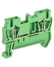 Пружинна клема IEK YZN11-002-K06 КПІ 2в-2.5 31А (зелена)
