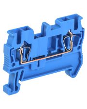 Пружинна клема IEK YZN11-002-K07 КПІ 2в-2.5 31А (синя)
