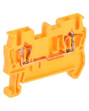 Пружинна клема IEK YZN11-002-K09 КПІ 2в-2.5 31А (помаранчева)