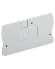 Заглушка IEK YZN11D-ZGL-006-K03 для КПІ 2в-6 (сіра)
