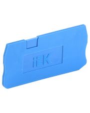 Синя заглушка IEK YZN11D-3-ZGL-002-K07 для КПІ 3в-1.5/2.5 на 3 висновки