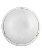 Білий світильник Lena Lighting Luna 100Вт E27 із призматичним розсіювачем (30808008)