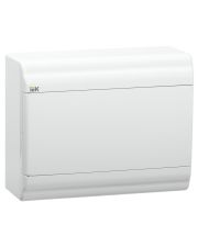 Пластиковый навесной щит IEK MKP82-N-09-WD-41-20 ЩРН-П-9 модулей IP41 PRIME с белой дверью