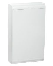 Пластиковий навісний щит IEK MKP82-N-36-WD-41-05 ЩРН-П-36 модулів IP41 PRIME з білими дверима