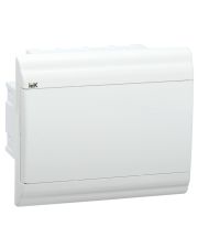 Пластиковый встраиваемый щит IEK MKP82-V-09-WD-41-20 ЩРВ-П-9 модулей IP41 PRIME с белой дверью