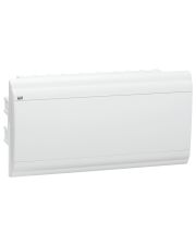 Пластиковий щит IEK MKP82-V-18-WD-41-10 ЩРВ-П-18 модулів IP41 PRIME з білими дверима