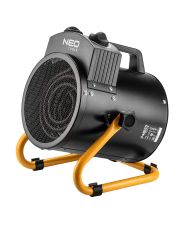 Тепловая пушка Neo Tools 2кВт IPX4 с потоком воздуха 330м³/ч с регулировкой нержавеющая сталь (90-067)