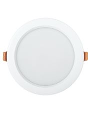 Круглый влагостойкий светильник IEK LDVO0-1821-24-4000-K01 ДВО 1821 PRO 24Вт 4000K IP54