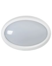 Овальный белый LED светильник IEK LDPO0-5040-12-4000-K01 ДПО 5040 12Вт 4000K IP65
