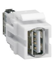 Модуль Keystone Hager VZ20US USB 2.0 с прямым соединением