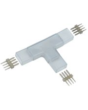 Т-подібний конектор IEK ALFA RGB 14мм (LSCONA14-RGB-222-05) 5шт