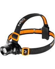 Фонарик на голову Neo Tools 99-201 250Лм CREE XPE батарейки 3xAAA с зуммированием