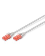 Патч-корд Digitus DK-1612-030 Cat6 UTP 3м AWG 26/7 CCA PVC (серый)