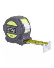 Двостороння рулетка Ryobi RTM5M (5132004360) 5м TPR корпус 4 заклепки