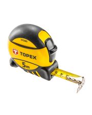 Рулетка Topex 27C395 5мx19мм со стальной лентой