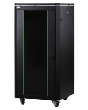 Шкаф Mirsan MR.GTAP22U66.01 ALTER PLUS 19" 22U 600x600 RAL 9005 (черный)