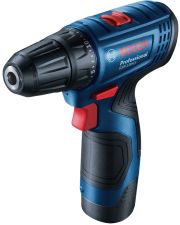 Аккумуляторный шуруповерт Bosch Professional GSR 120-LI 2х2Ач с набором бит и сверл (06019G8002)