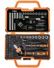 Набор бит с держателем Neo Tools 06-116 (69ед)