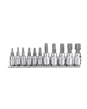 Набор головок Whirlpower 1613-1711 (24310) 1/4" и 3/8" Torx (11шт)