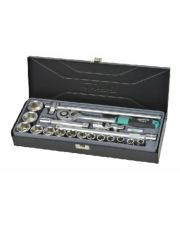 Набор головок Whirlpower 1614-SK13 (23355) 1/2" 10-32мм (19шт в металлическом кейсе)