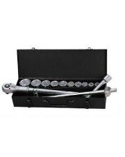 Набор головок Whirlpower 1616-0221 (23209) 12-Ф 3/4 " 19-50мм (21шт в металлическом кейсе)