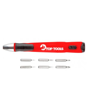 Набор прецизионных насадок с держателем Top Tools 39D197 (7ед)