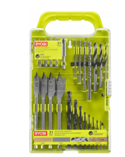 Набір свердл і біт Ryobi RAKDD31 (5132004663) 31шт